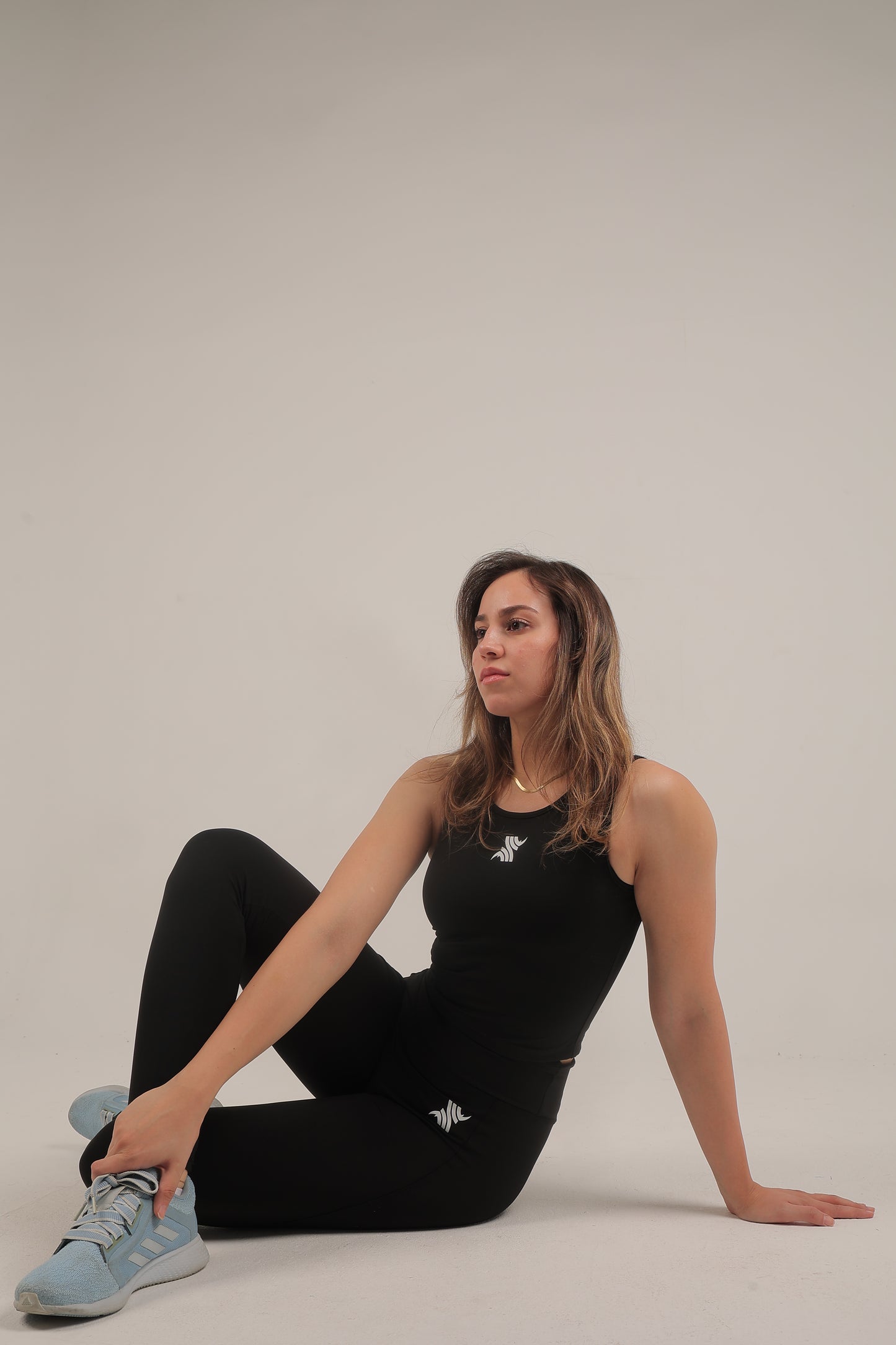 Black Cropped Tank tops
