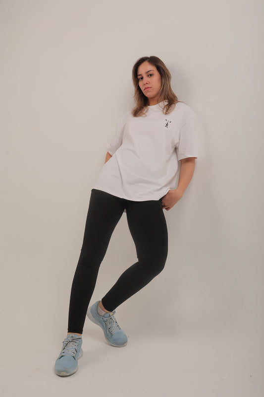 White Oversized T-shirts